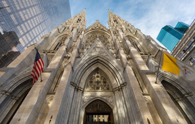 Catedral san patricio - El distrito más famoso de nueva york