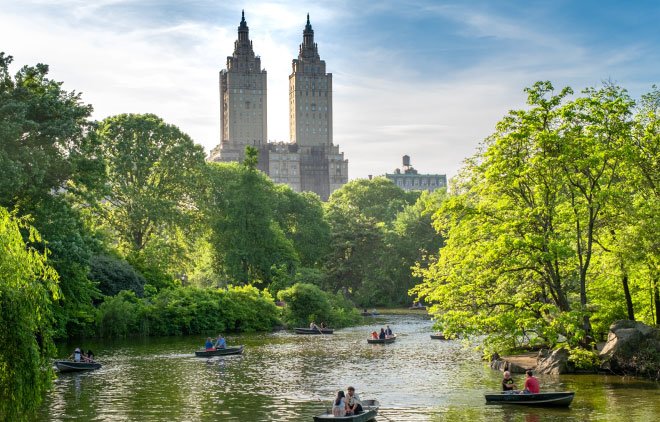 Central Park - El distrito más famoso de nueva york