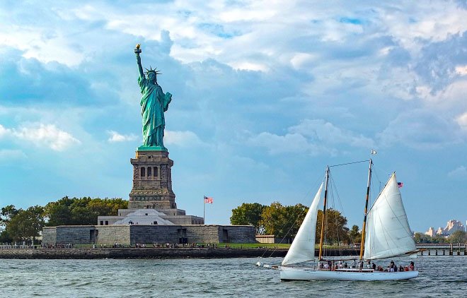Estatua de la libertad - El distrito más famoso de nueva york