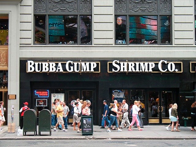 Bubba Gump, Times Square, New York