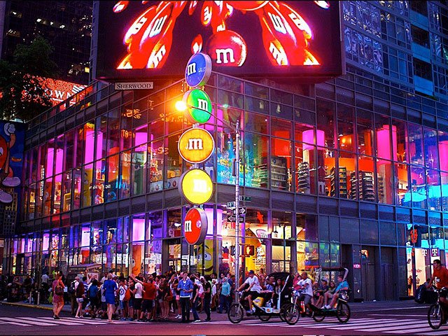 M&M's World, Times Square, New York City