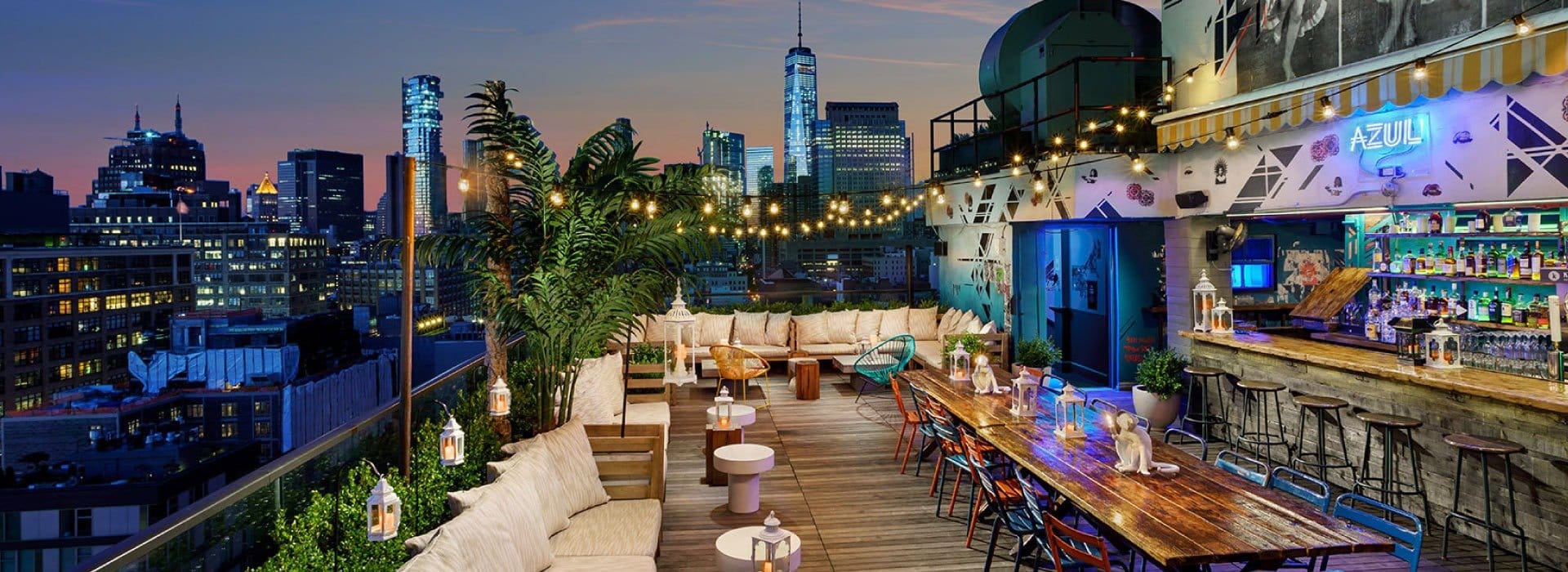 Las mejores terrazas en Nueva York