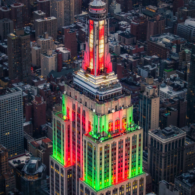 Navidad NY-Empire State