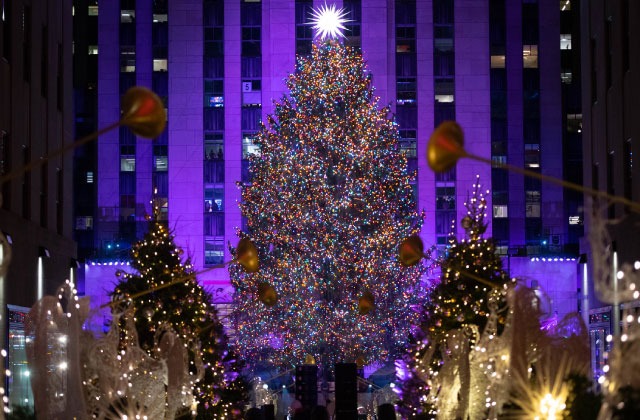 Navidad NY arbol Rockefeller