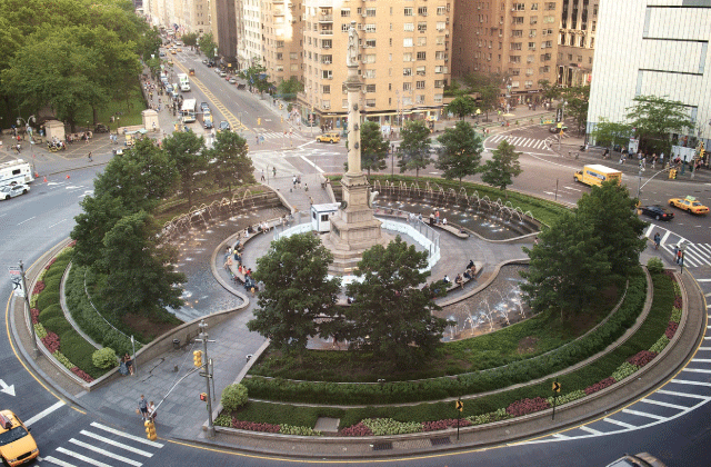 Estatuas NY-Columbus Circle