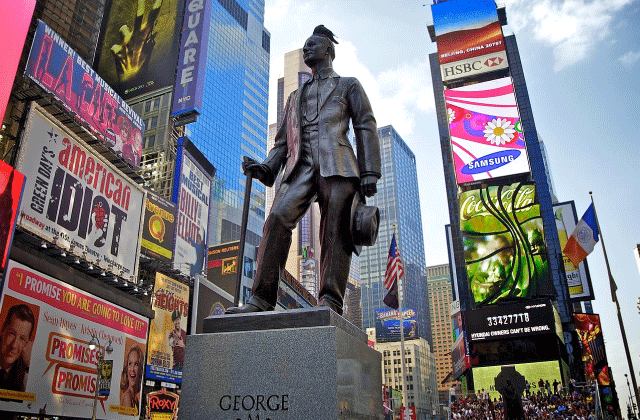 Estatuas NY-George Cohan