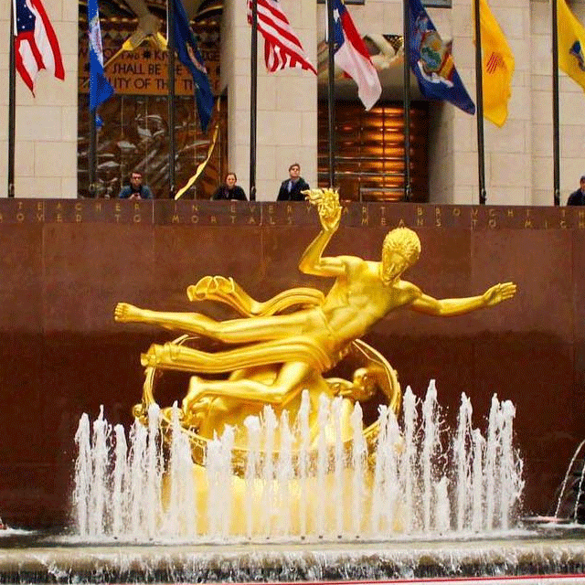 Estatuas NY Rockefeller Center