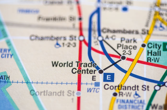 World-Trade-Center-NYC-mapa