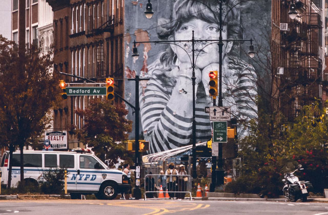 Barrio Williamsburg NYC murales urbanos