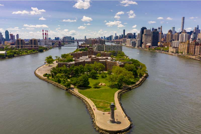 Roosevelt Island. Vista Panorámica